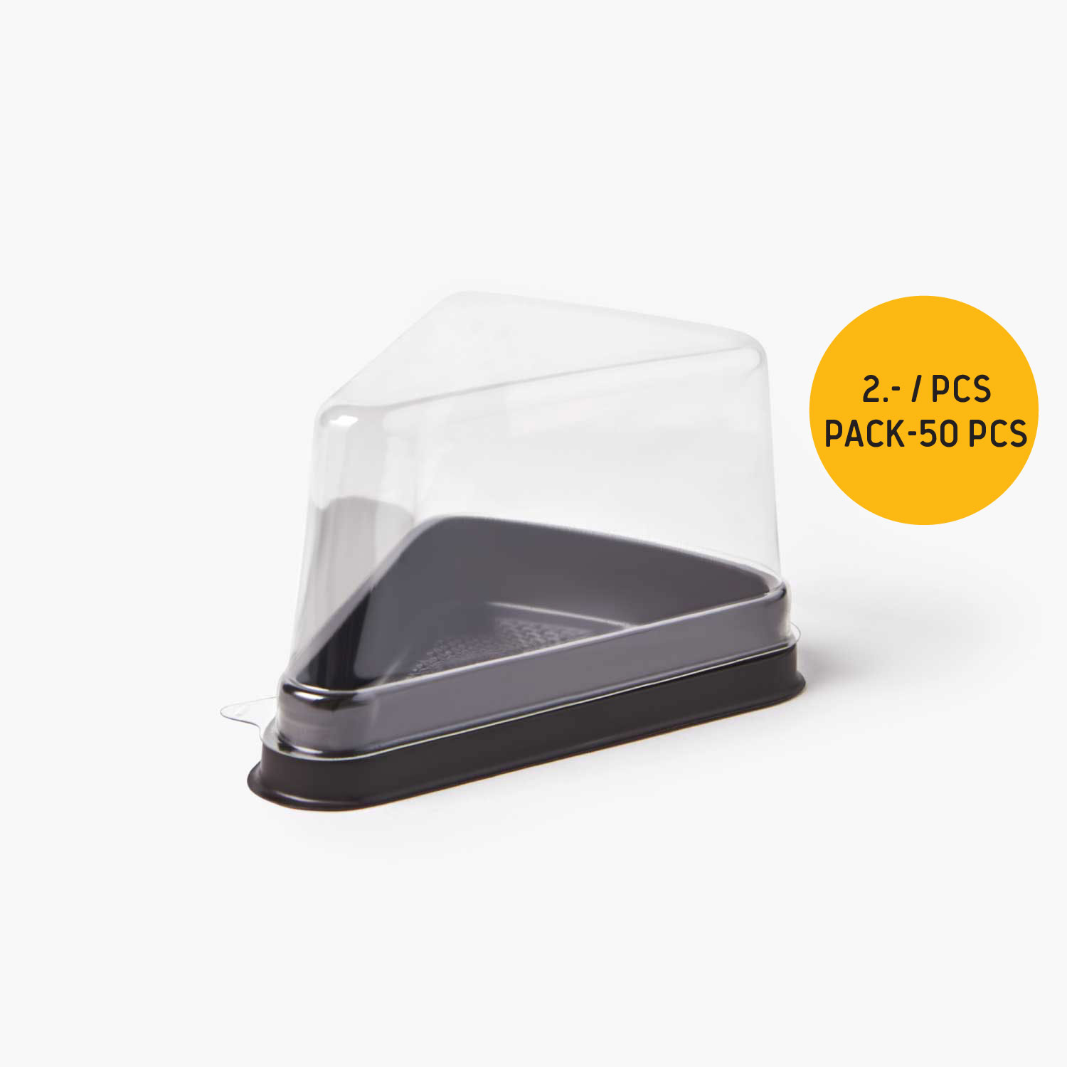 อุปกรณ์เบเกอรี่ SYNOVA : กล่องเค้กฐานน้ำตาลพร้อมฝาใส ขนาด 2 ปอนด์ (แพ็ค)